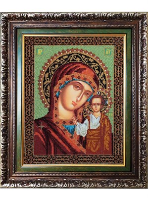 Набор для вышивания бисером Икона Божией Матери «Казанская» - фото 4882