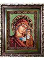 Набор для вышивания бисером Икона Божией Матери «Казанская»